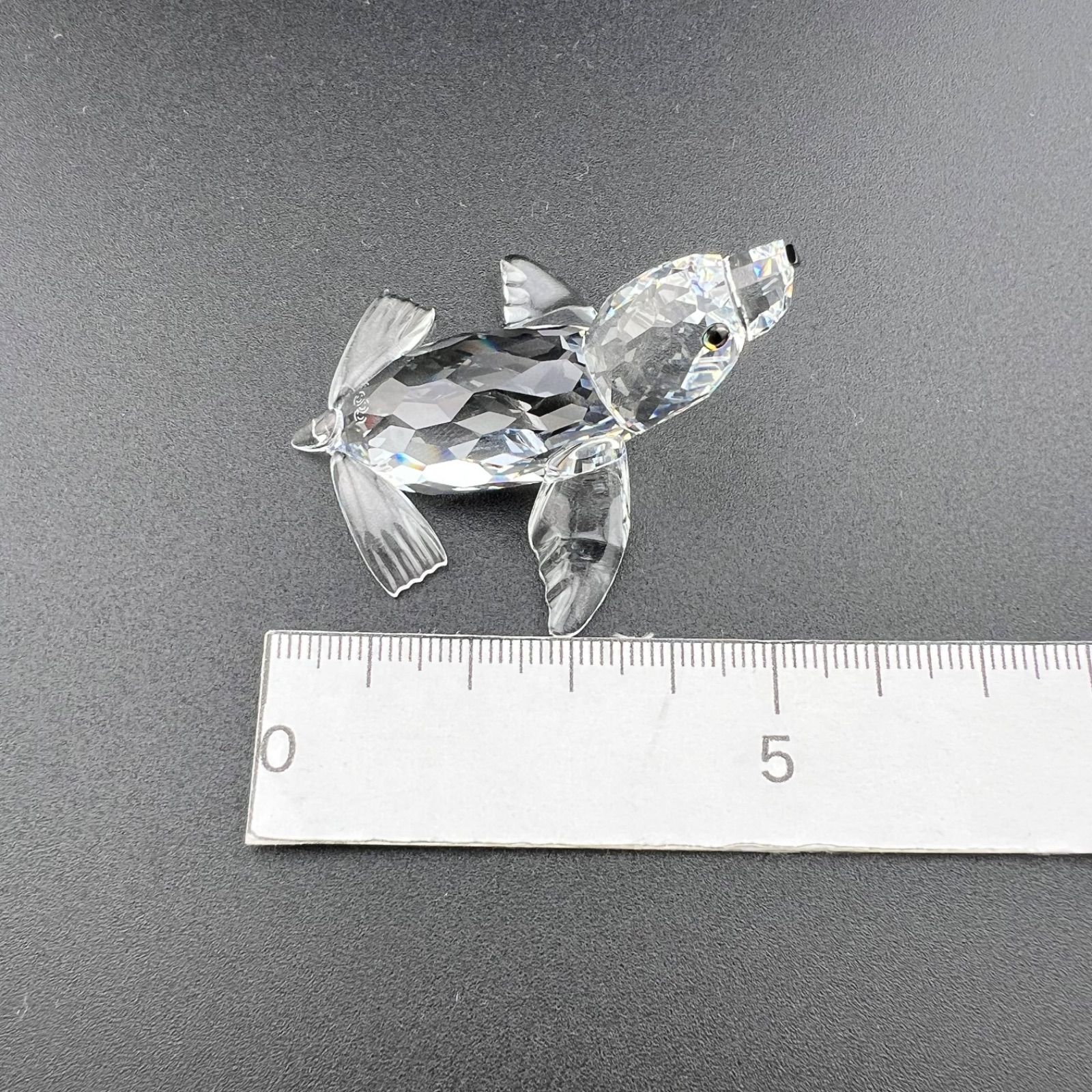 スワロフスキーのアシカの置物 SWAROVSKI 中古 スワロフスキー 置物 アシカ赤ちゃん 箱付◇3118