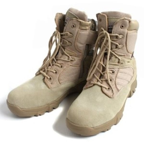 アメリカ軍 サイドジッパブーツ 靴 特殊部隊 DE LTA モデル サンド 10W 28cm