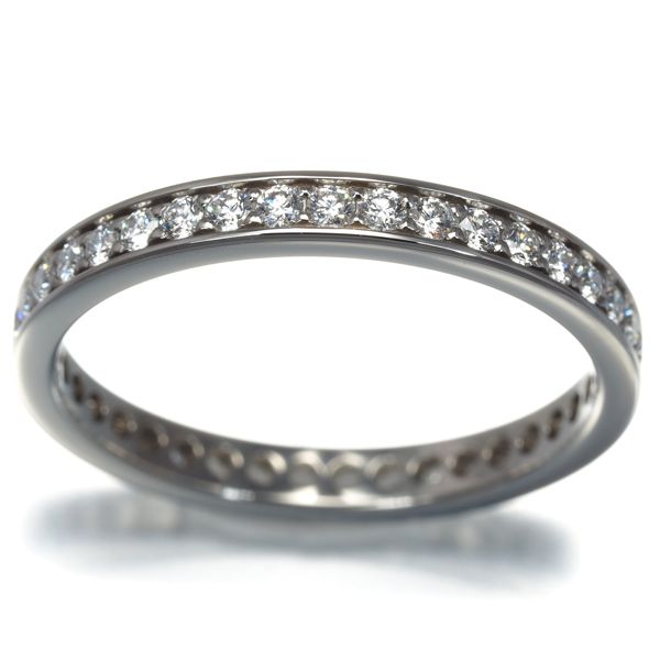 カルティエ リング ダイヤ ダイヤモンド バレリーナ フルエタニティ 52号 Pt950 保証書 178010