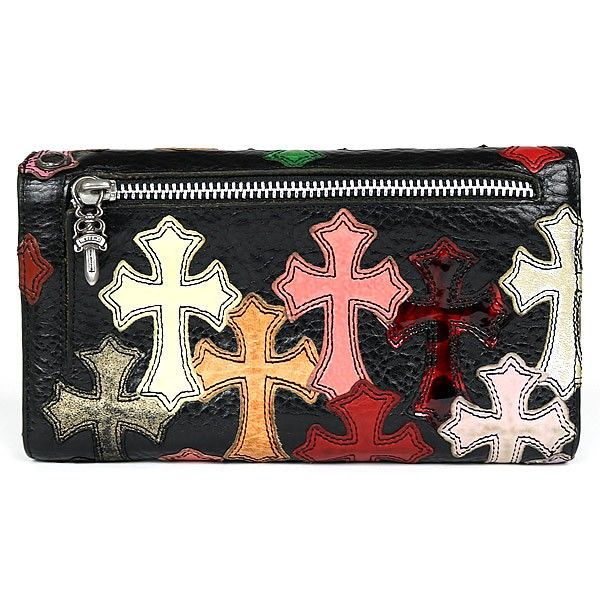 CHROME HEARTS 銀座店 クロムハーツ クロスボタン ウェーブウォレット