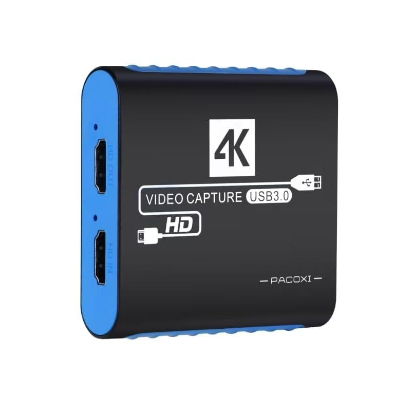 ストリーミング用キャプチャカード 1080P 60Hz HDMIキャプチャ 4K 30Hz入力およびパススルー HDMIビデオキャプチャカード ゲーム PS5 PS4 Switch Xbox PC用