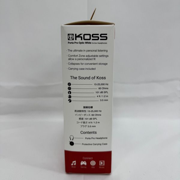 Supreme シュプリーム 23AW KOSS Porta Pro Optic White コス ポルタ プロ オプティック ホワイト ヘッドホン