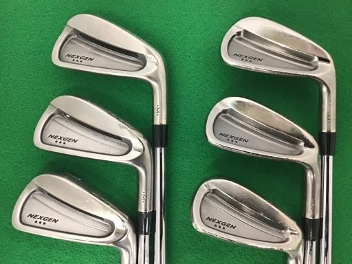 ゴルフパートナー NEXGEN MG-FORGED Black Chrome Limited 6S アイアンセット IR NS PRO MODUS3 TOUR120 ブラック フレックスS メンズ 男性用 右利き 右用 Dランク ゴルフクラブ
