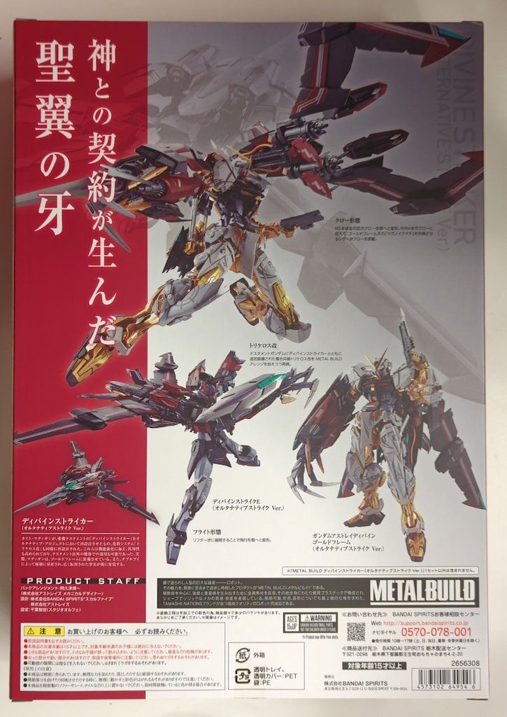 BANDAI SPIRITS METAL BUILD 機動戦士ガンダムSEED DESTINY ASTRAY
