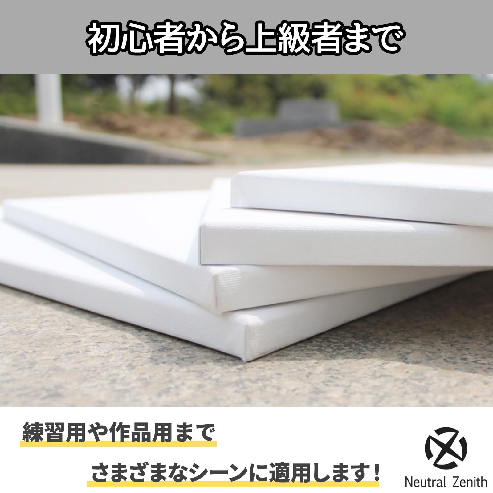 Neutral Zenith キャンバス キャンバスボード 画材 ミニキャンバス