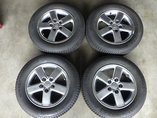 2210-292　トヨタ　アルミホイール＆スタッドレスタイヤ　195/65R15　2019年　4本セット