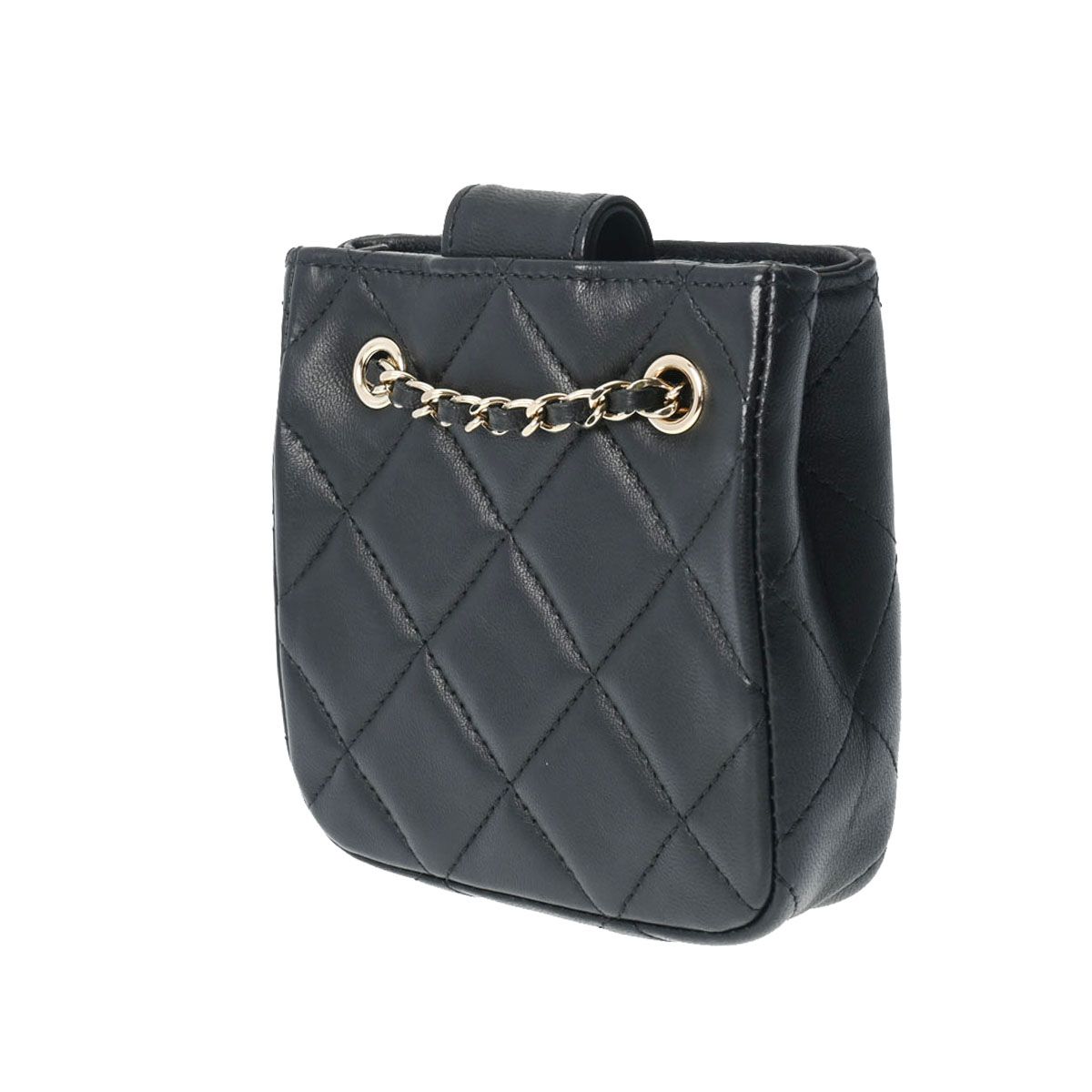 ☆美品☆ シャネル　ミニマトラッセ　チェーンショルダーバッグ シャネルミニ ポシェット チェーンショルダー 42976 白