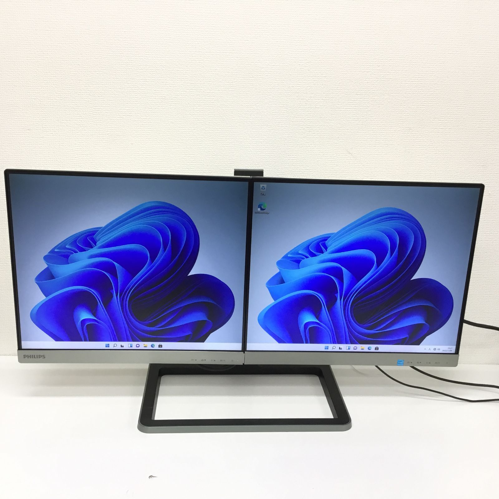 ＰＨＩＬＩＰＳ 19インチ x 2 液晶モニター 19DP6QJNS/11 - メルカリ