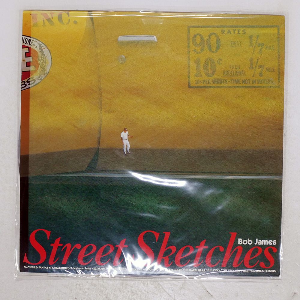 国内盤 BOB JAMES/STREET SKETCHES/TAPPAN ZEE 25AP2257 LP