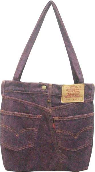 リメイクバッグ トートバッグ リーバイス Levi's 未使用ジーンズ