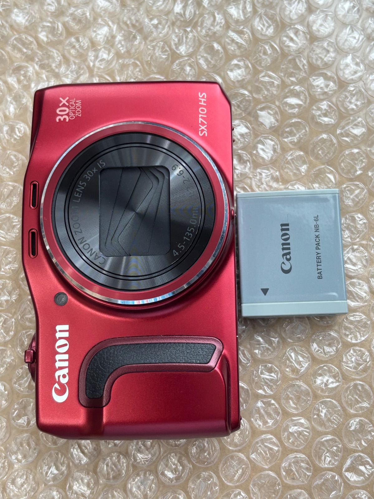 Canon SX710 HS レッド コンパクトデジタルカメラ - メルカリ
