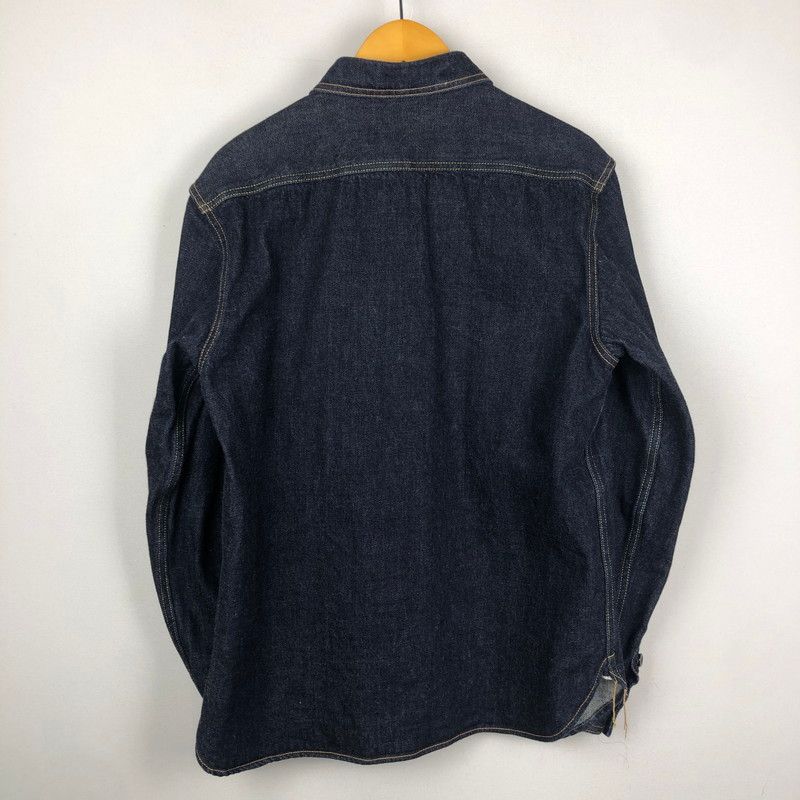 品 STUDIO D’ARTISAN ステュディオダルチザン 14OZ DENIM WORK SHIRT D5335 14オンス デニム ワーク シャツ トップス 長袖 145-251005-ts-09-tei