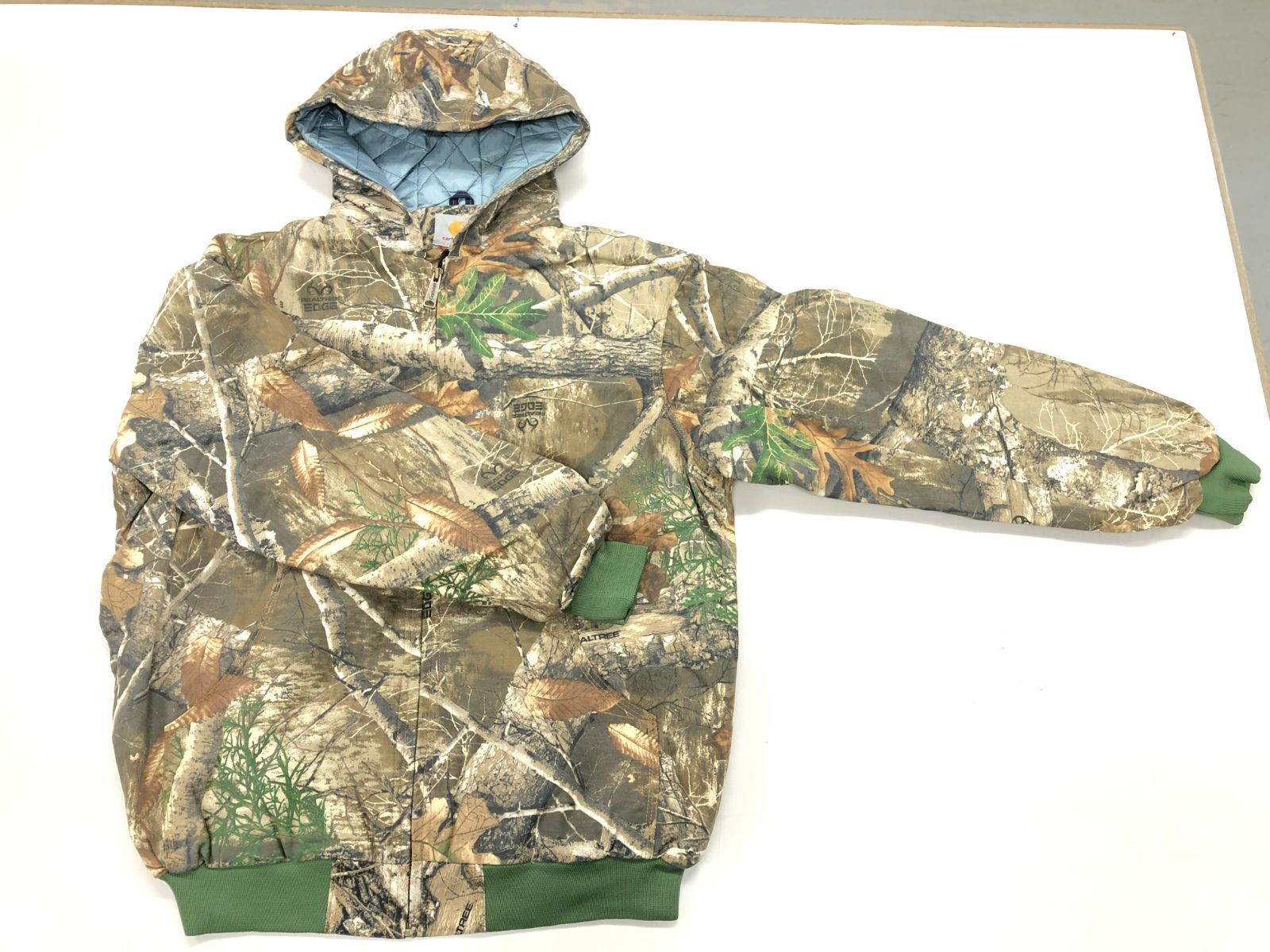 carhartt カーハート ブルゾン L カモフラ 迷彩 リアルツリー Carhartt カーハート リメイク アクティブジャケット Lサイズ