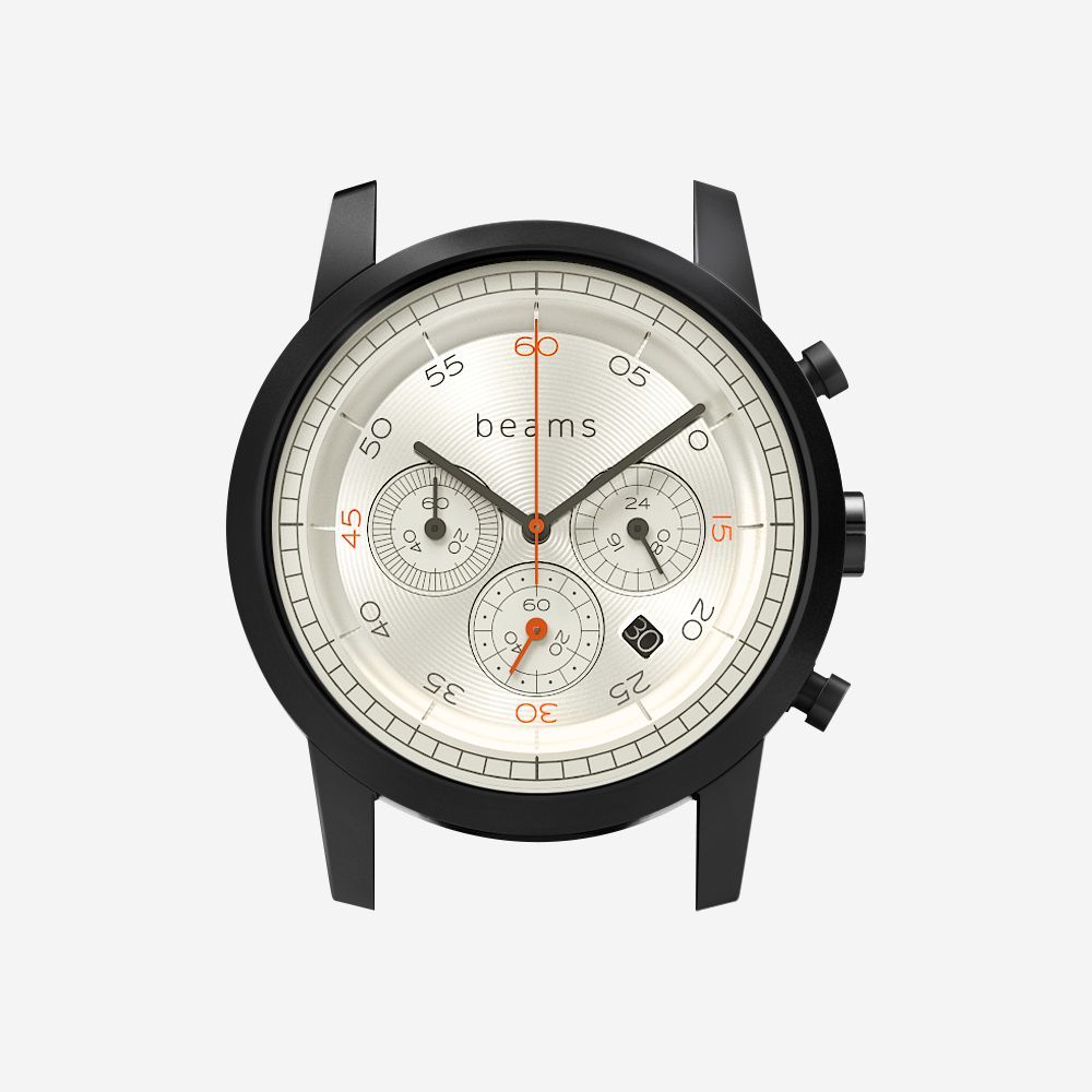 beams クロノグラフ 腕時計　WN-WC02B-H WENA × BEAMS WN-WC02B-H - メルカリ