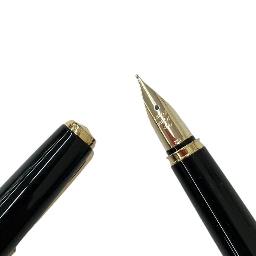 683000 【美品】PILOT パイロット 万年筆 ケース付き☆ペン先14K