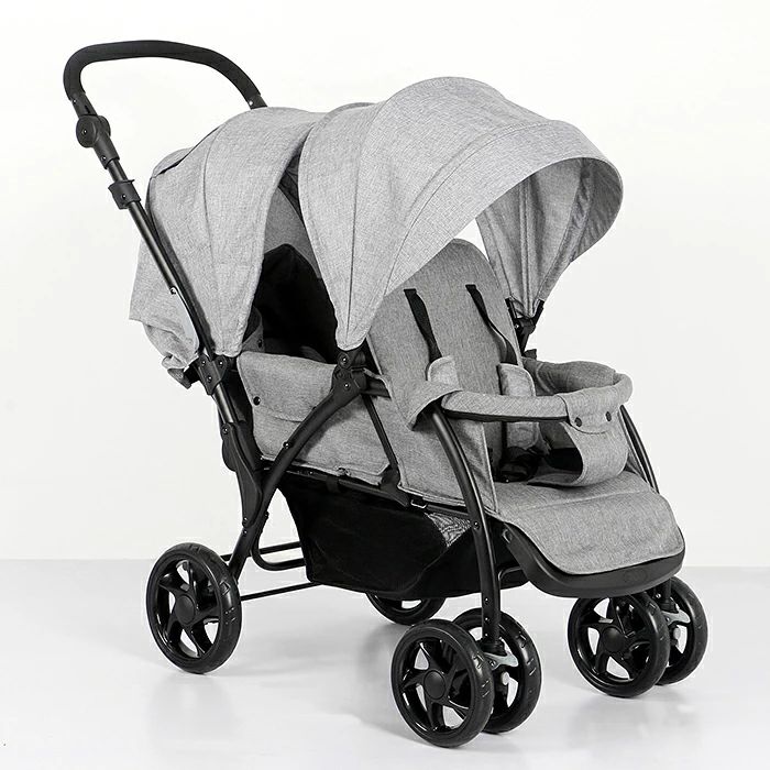 スマイビーTWIN-C ベビーカー 縦型 二人乗り コンパクト 折りたたみ