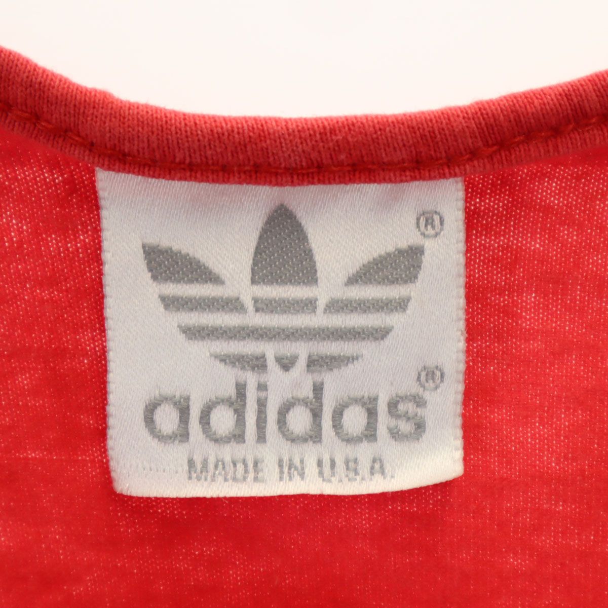 adidas アディダス 80s 90s オールド 銀タグ トレフォイルロゴ タンク
