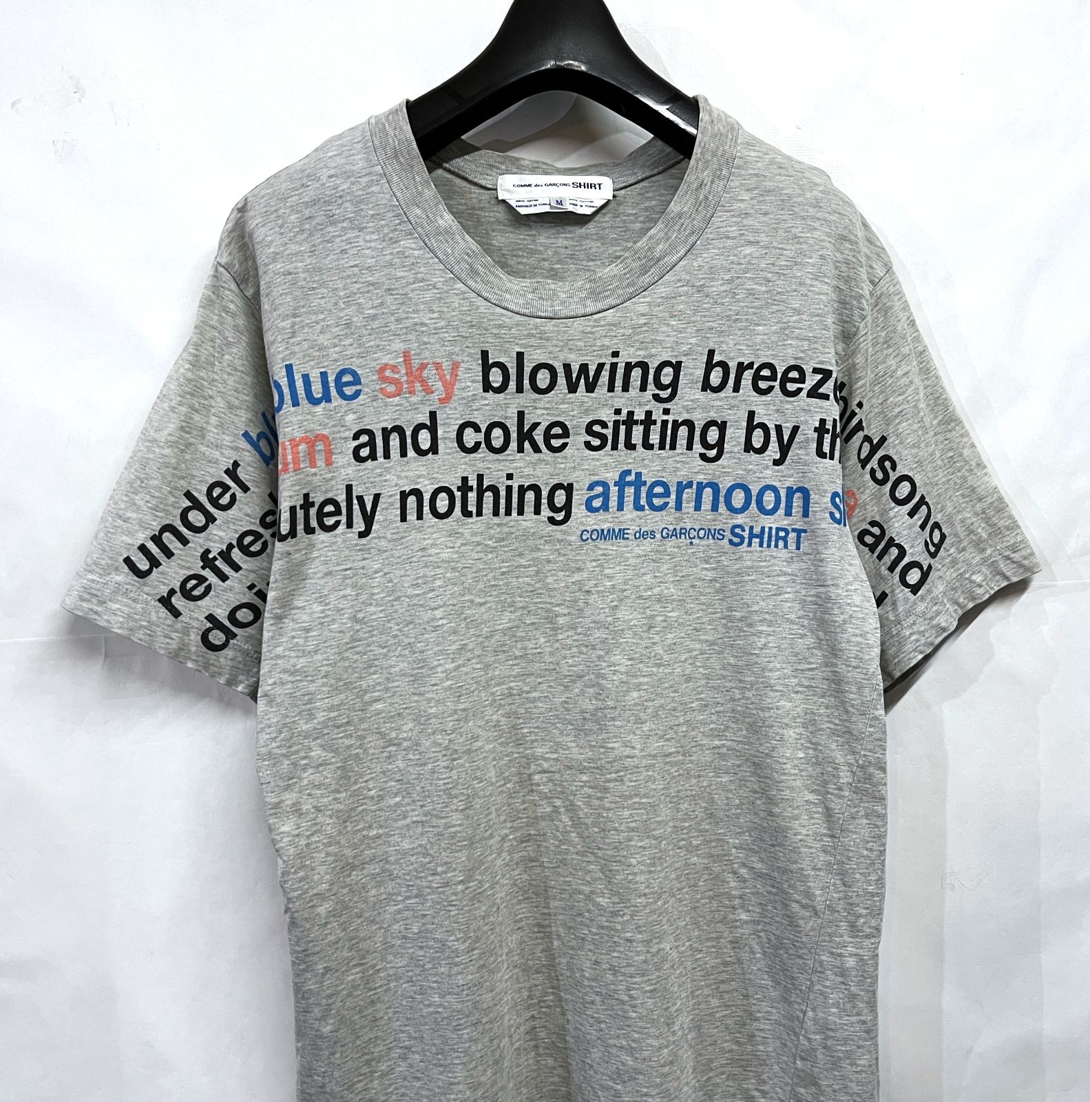 COMME des GARÇONS shirt archive 激レア　シーム 90s comme des garcons t-shirt archive