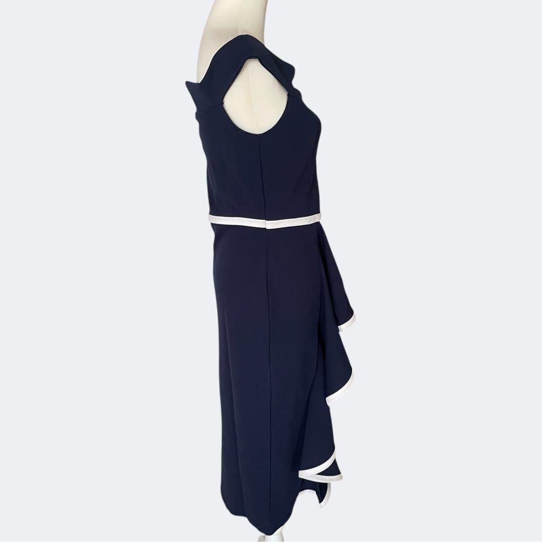 ネイビーラッフル