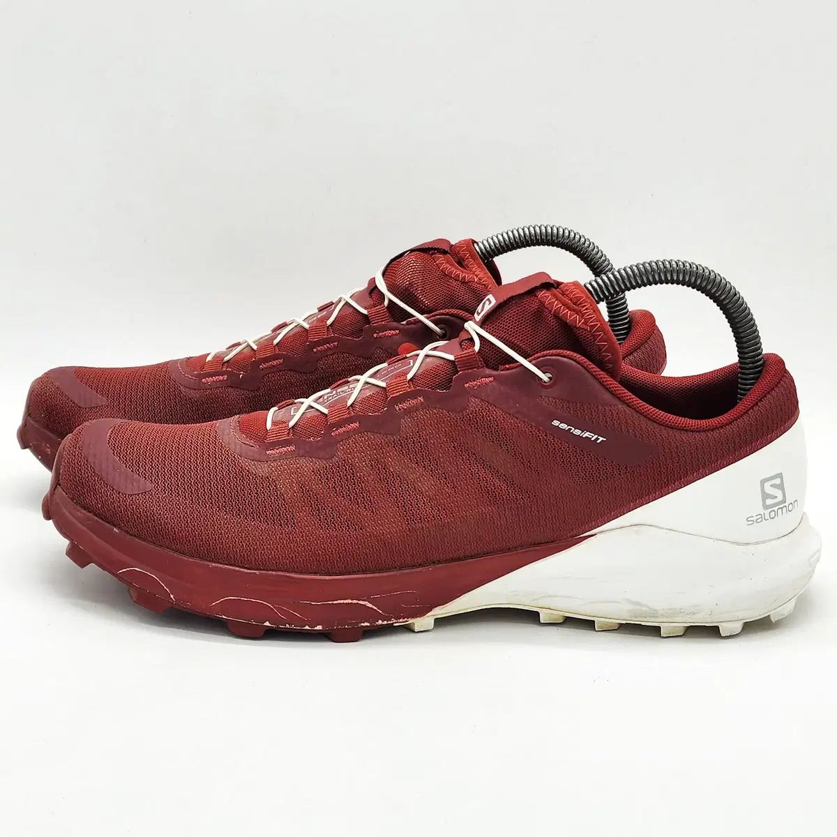 【雷市場（ポンジャン）商品韓国直送】SALOMON(サロモン) SENSE4 PRO ホワイト/レッド （ 265 ）