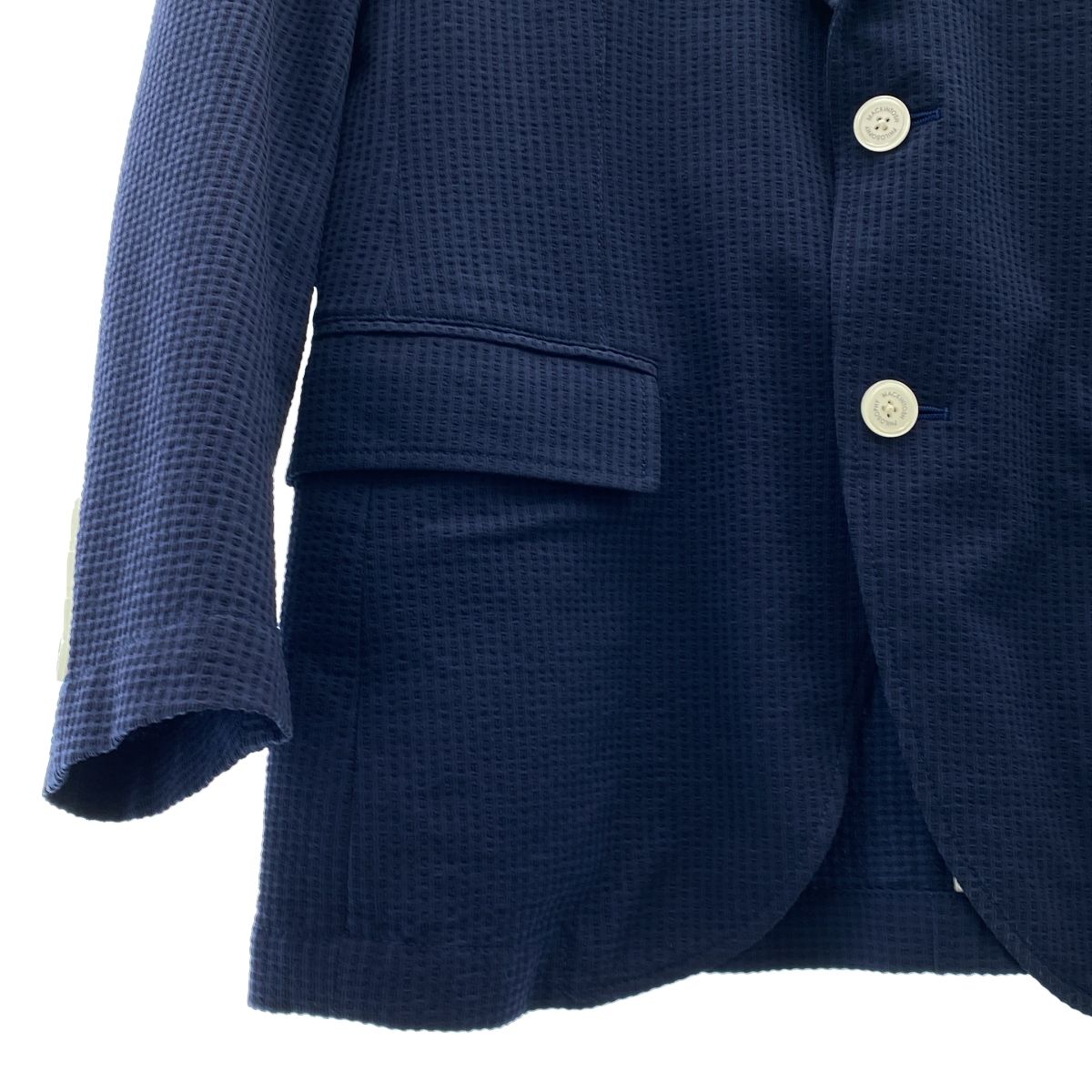 未使用級✨マッキントッシュ トロッター 洗える シアサッカー テーラード 　36 1158-H1E4850629.jpg?v=