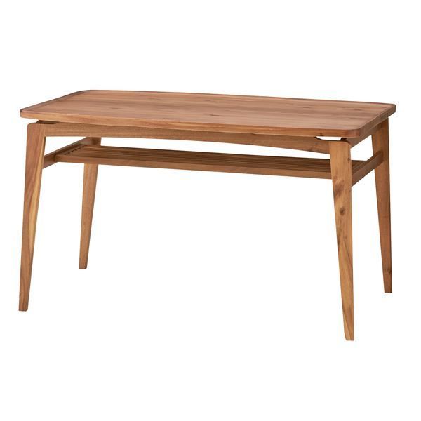 予約 ダイニングテーブル リビングテーブル 幅120cm 長方形 木製 アカシア 木目 31076.03円 その他