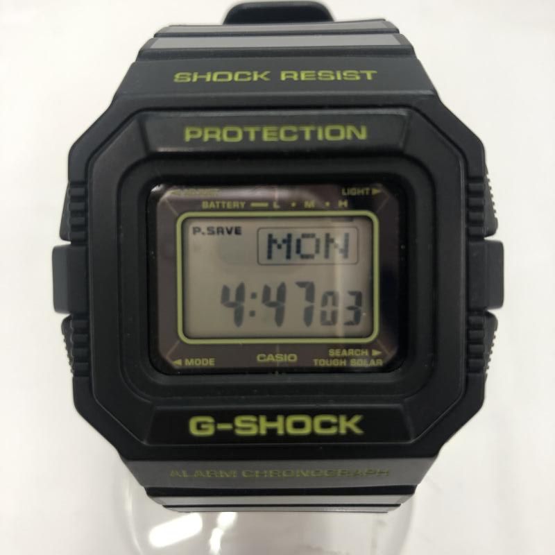 G-SHOCK KIKS TYO25周年 G-5500 ブラック ネオン エアマックス ベルトベタ少 カシオ ジーショック 17