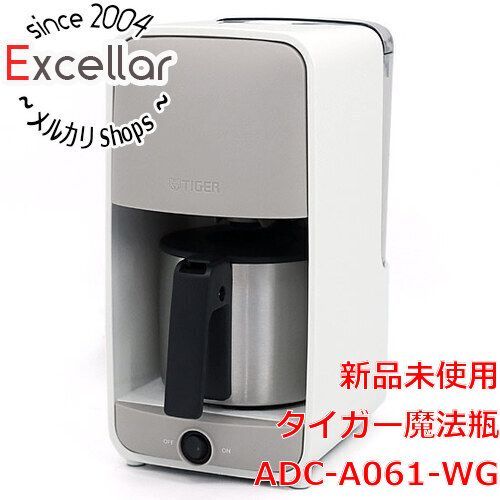 bn:12] TIGER コーヒーメーカー ADC-A061-WG グレージュホワイト | agb.md