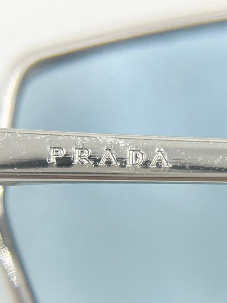 中古】PRADA プラダ サングラス SPR51U 1BC-096 シルバー|mercari  
