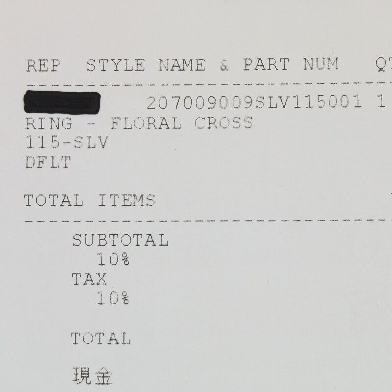CRS|フローラルクロス