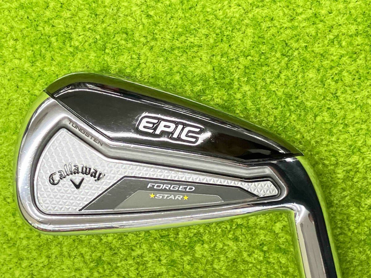キャロウェイ EPIC STAR FORGED アイアンセット 7~9 P 4本セット N.S.PRO Zelos 7 フレックスS