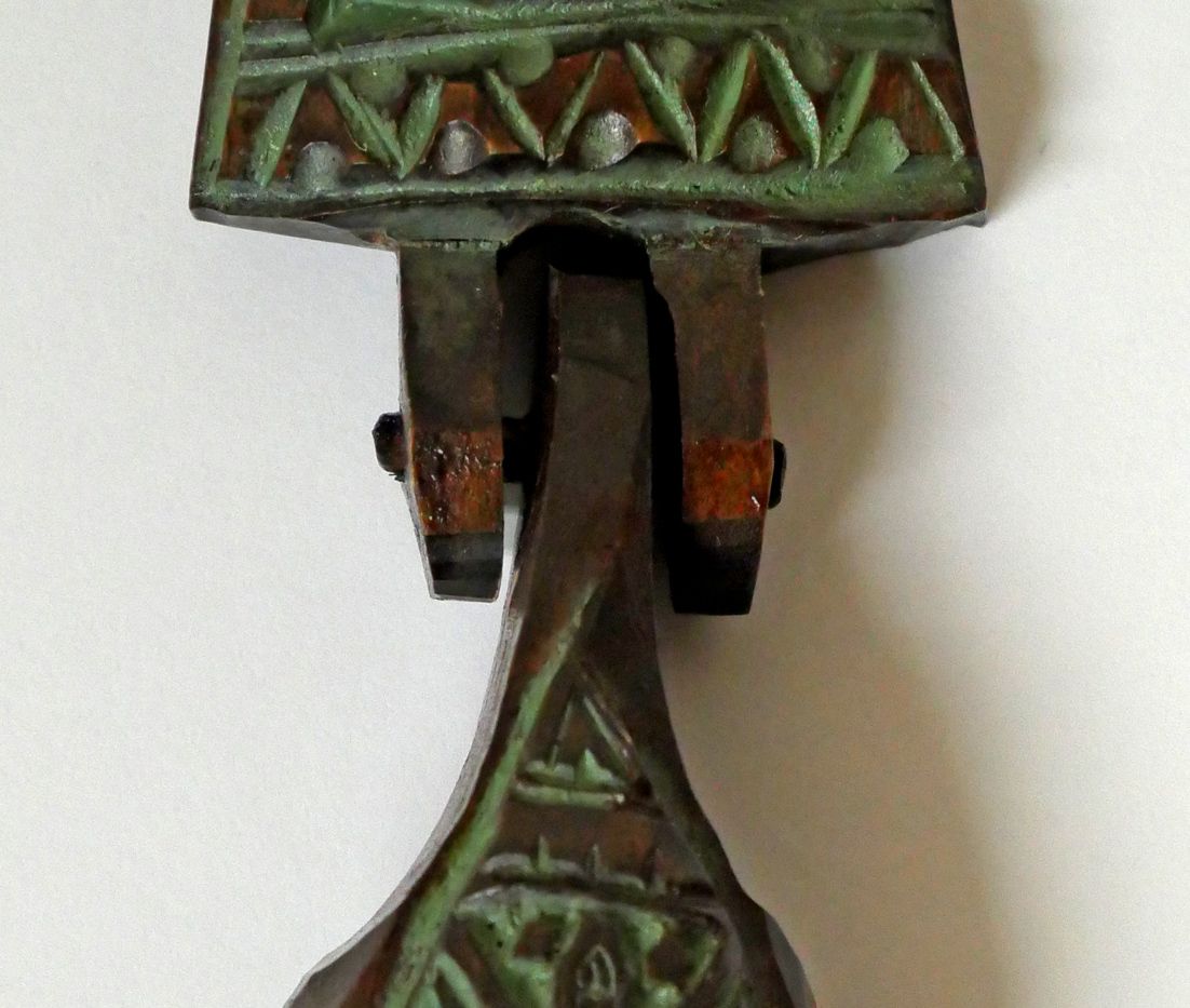 砂澤ビッキ 風 の 木鈴 ネックレス ペンダント 砂澤 ビッキ「樹鈴ペンダント二連（約13.7cm）」木彫作品 世界的彫刻家