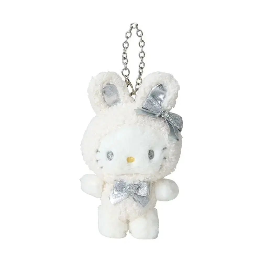 サンリオ ふわふわ スノー ウサギ マスコット 人形 キティ こぎみゅん