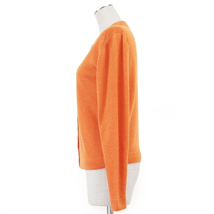 美品】HERMES エルメス アンサンブル ニット ロゴ セリエボタン