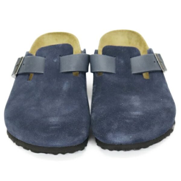 BIRKENSTOCK ビルケンシュトック 1030658 BOSTON ボストン ミックスドレザーサンダル NEW NAVY レギュラー BI473 レギュラー 40-約26.0cm