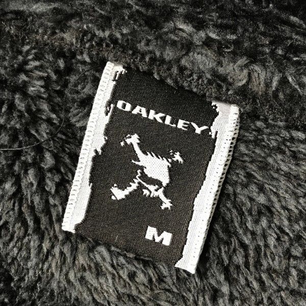 OAKLEY オークリー ボア ジップジャケット スカル刺繍 ブラック系 M [240001913677]