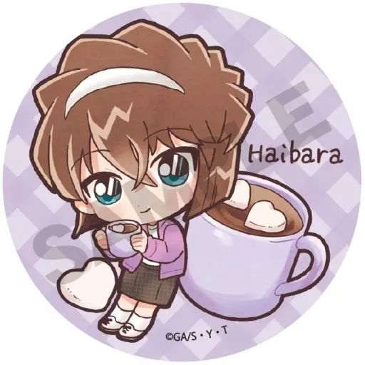 名探偵コナン 缶バッジ ベーカリー 灰原哀 名探偵コナンプラザ ホームズメタリック缶バッジ 灰原哀