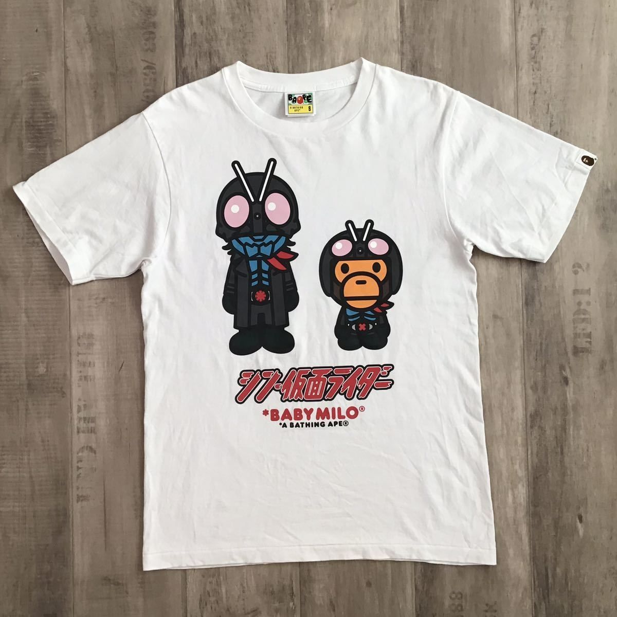 BAPE 仮面ライダー BABY MILO マイロ エイプ Tシャツ-