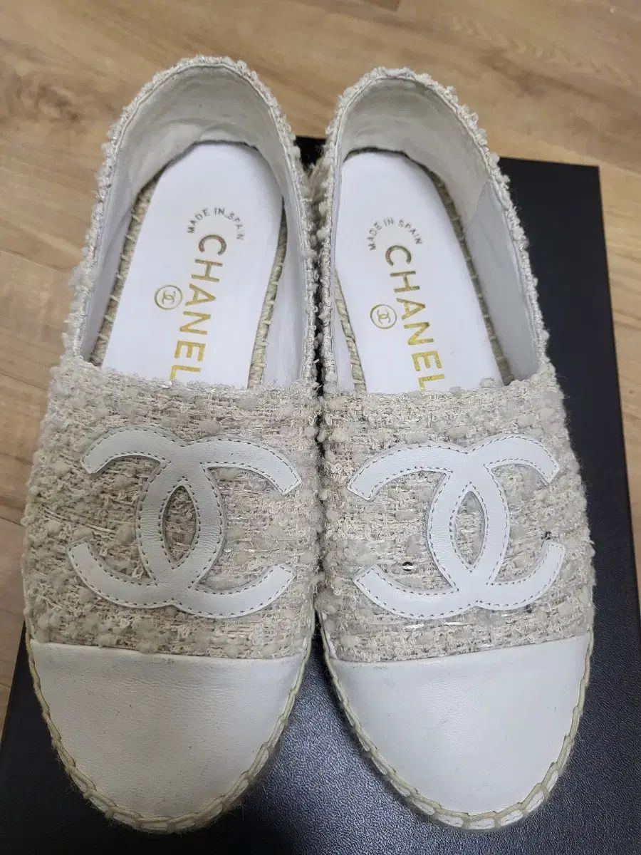 CHANEL シャネル スパンコール エスパドリーユ