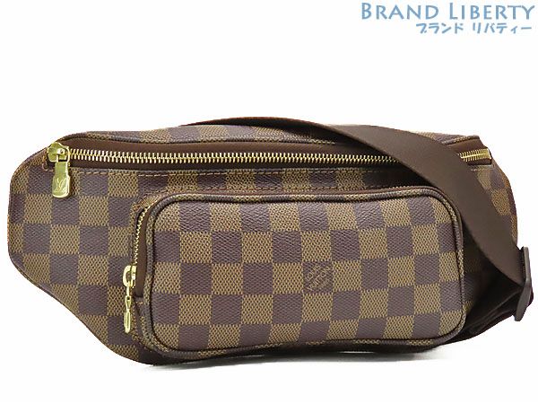 ルイヴィトン バムバッグ ウェストバッグ ダミエ メルヴィール ポーチ ボディ LOUIS VUITTON - ルイヴィトン バムバッグ ウェストバッグ