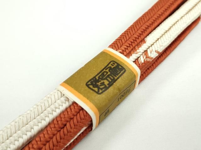 平和屋本店■極上　有職組紐道明　帯締め　冠組　十段　宮内庁御用　国立博物館御用　東京芸術大学御用　逸品　未使用　CXAA0525s5 平和屋本店□極上 有職組紐道明 帯締め 冠組 十段 宮内庁御用 国立