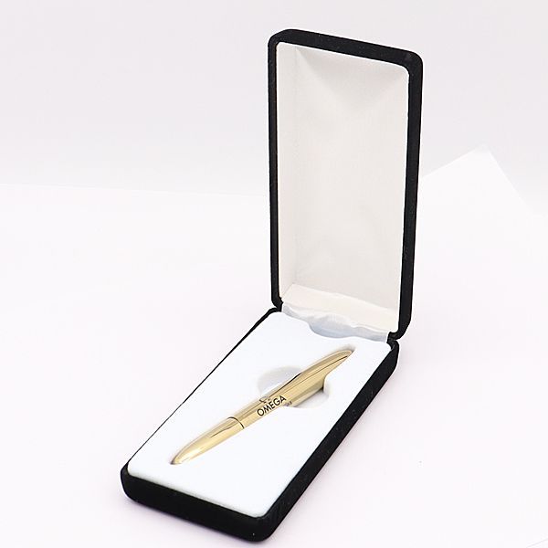 良品 箱付 オメガ スピードマスター ボールペン アポロ11号 50周年記念