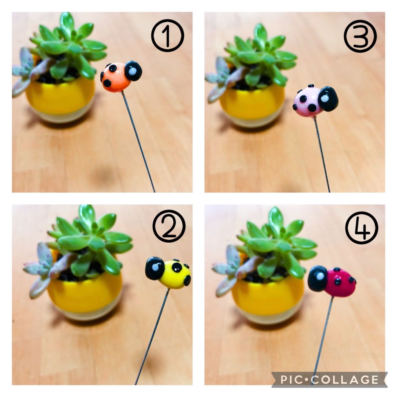 メルカリshops ガーデンピック ハンドメイド