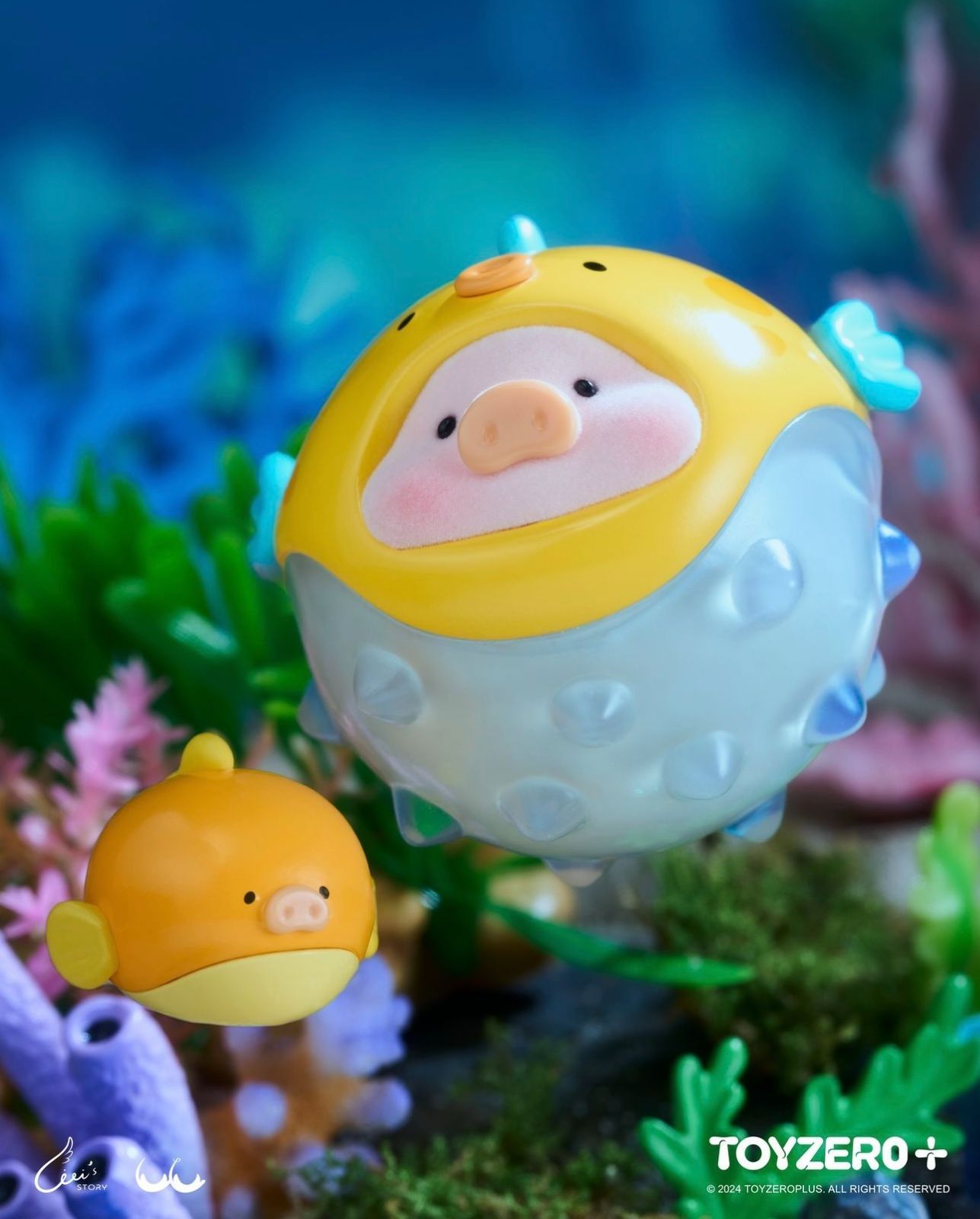 新発売【フィギュア】子豚Lulu lulu the piggy x Cici story's Ocean
