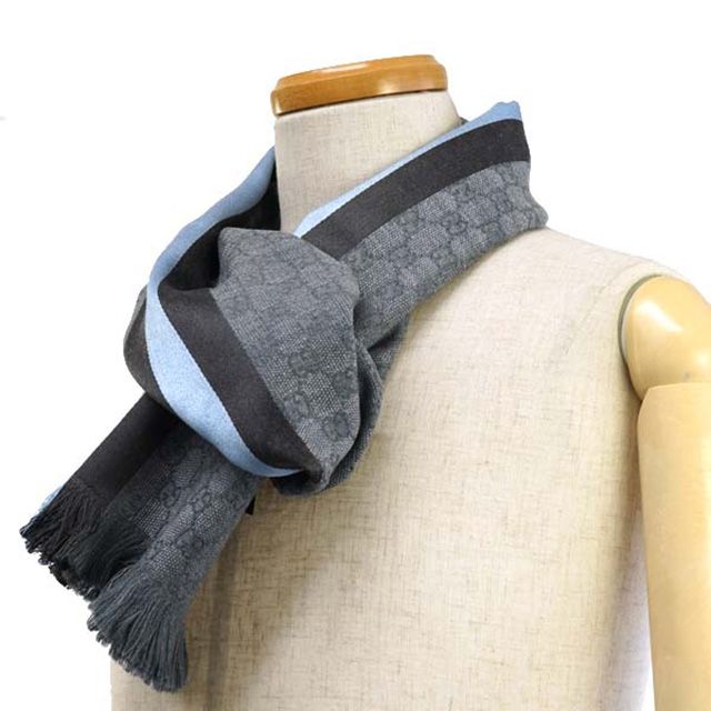 GUCCI　マフラー グッチ GUCCI 147351 4G704 1469 62 GGパターンマフラー GUCCI