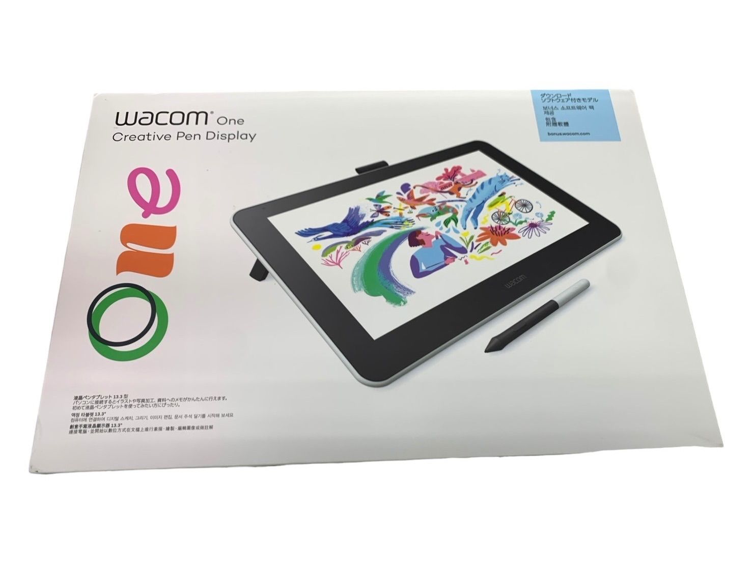 Wacom one 液晶ペンタブレット 本体 ペン付き Wacom One 液晶ペン