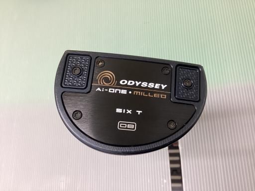  オデッセイ Ai-ONE・MILLED SIX T 34インチ パター PT STROKE LAB 90 スチール (フレックスその他) メンズ 男性用 右利き 右用 Cランク ゴルフクラブ
