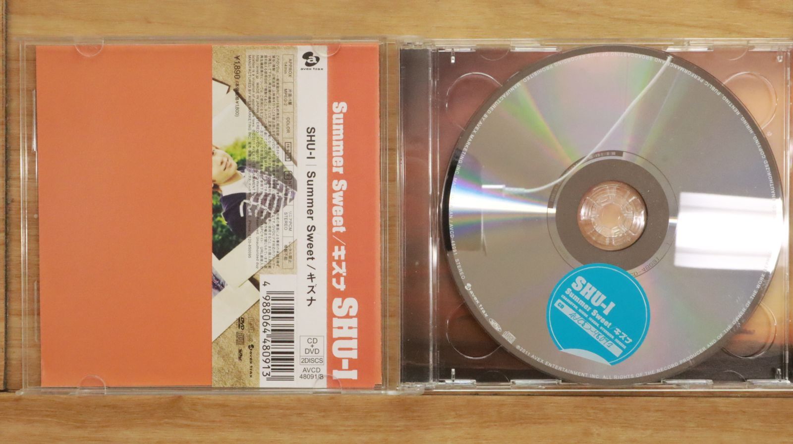 国内盤CD☆シューアイ/SHU-I□ Summer Sweet / キズナ (SG+DVD