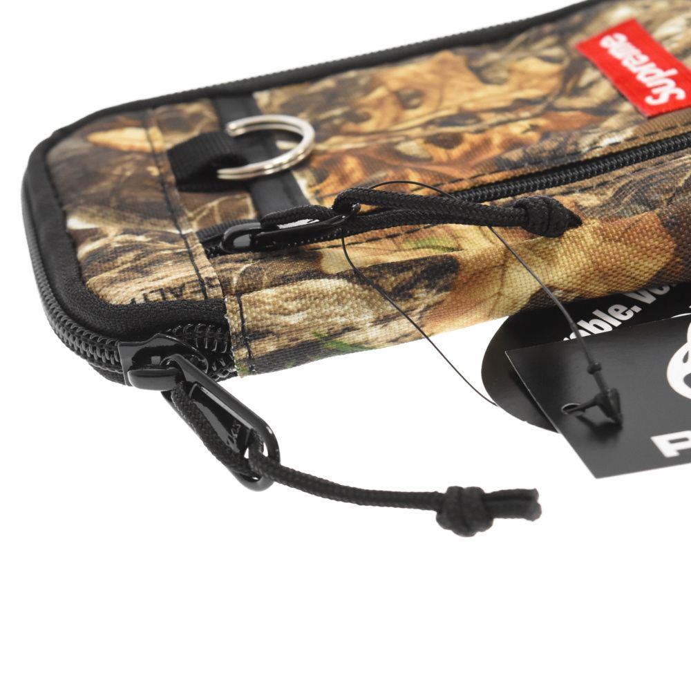 SUPREME (シュプリーム) 19AW Small Zip Pouch Wallet Real Tree Camo