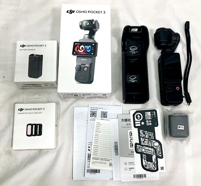 DJI Osmo Pocket 3 バッテリーハンドル|ND フィルターセット 33505